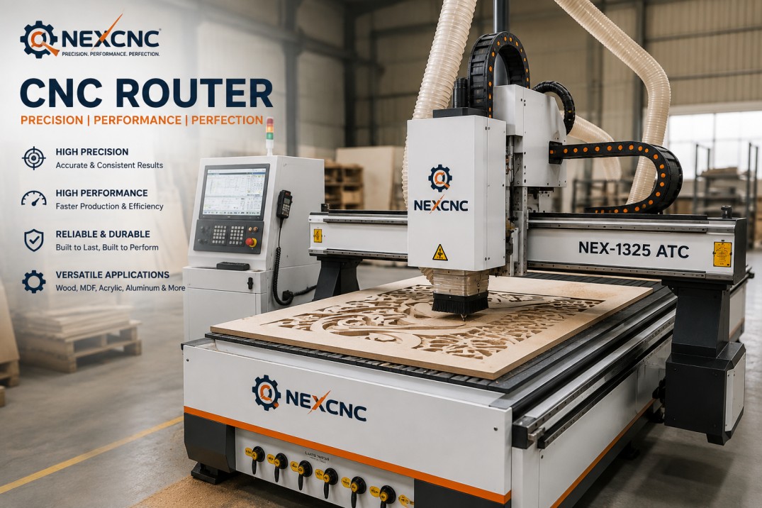 NEXCNC CNC Router for Precision Furniture Manufacturing